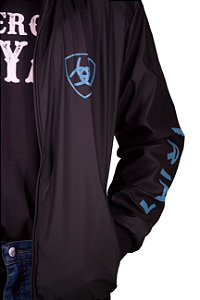 Jaqueta Masculina Ariat Preta Poliéster