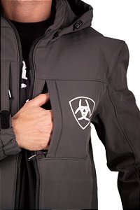 Jaqueta Masculina Ariat Neoprene - Cinza Chumbo