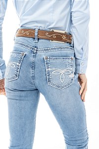 Calça Feminina Zenz - Jeans Paddock