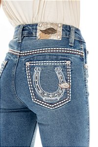 Calça Feminina Zenz - Jeans Paard