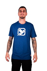 Camiseta Masculina Thankfield - Azul Petróleo