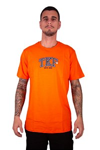 Camiseta Masculina Thankfield - Laranja