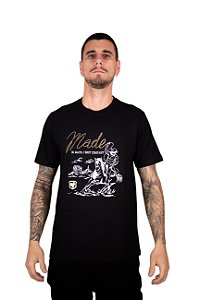 Camiseta Masculina Made in Mato - CE2029 Preta