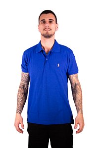 Camiseta Polo Masculina. - Polo Ralph Lauren Azul