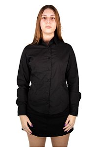 Camisa Feminina Miss Country Classic Preta
