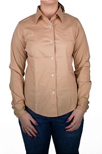 Camisa Feminina Miss Country Classic Areia