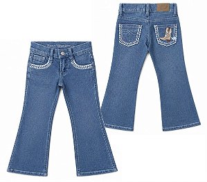 Calca Infantil Feminina Zenz - Jeans Ranch Day