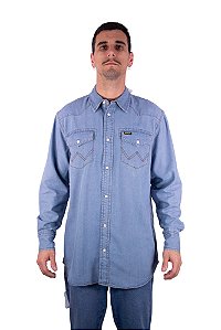 Camisa Jeans Masculina Wrangler WM9814UN