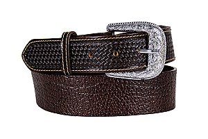 Cinto Masculino Master Fivela Prata