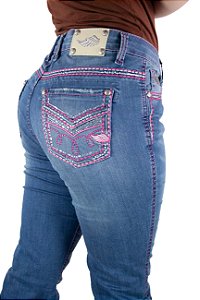 Calça feminina ZENZ Jeans Cows