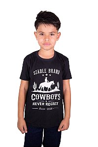Camiseta Masculina Infantil - Stable Brand