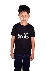 Camiseta Infantil Masculina Made in Mato – Broto Preta