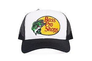 Boné Importado Bass Pro Shop - BPS32524/BLACK- BORDADO