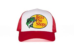 Boné Importado Bass Pro Shop - BPS32524/RED- BORDADO