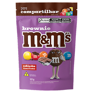 M&MS BROWNIE 120G