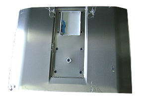 Porta Inox Freezer Refrigerador / Geladeira Electrolux DF80X Codigo A99180306 70295162 Original ( Apenas a Porta com a Gaxeta )