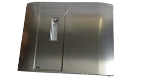 Porta Inox Do Freezer Refrigerador / Geladeira Electrolux Df36X Codigo 70200731 A99314002 Original ( Apenas a Porta com a Gaxeta )