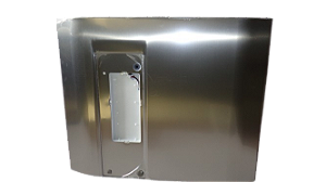 Porta Do Freezer Inox Geladeira Electrolux Df51X / If51X 70202188 Original ( Apenas a Porta com a Gaxeta )