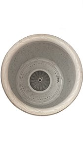 Cesto Com Anel Compensador Maquina De Lavar Electrolux LAC16 LTD15 LES15 LTD16 LA15F LT15F LDD16 Código Antigo 70201317 / 70204437  Novo 70204357 Original