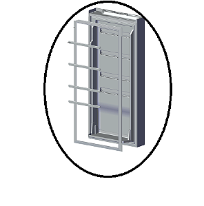 Porta Do Refrigerador Esquerda Inox Geladeira Electrolux Dm86X A07233002 Original ( Apenas a Porta com a Gaxeta )
