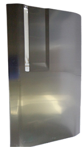 Porta Do Refrigerador Inox Geladeira Electrolux Dc51X A99568101 70203211 Original ( Apenas a Porta com a Gaxeta )