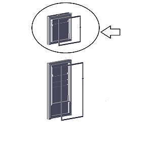 Porta do Freezer Branca Geladeira / Refrigerador Electrolux DF42 / TF42 A99339704 70201028 Original ( Apenas a Porta )