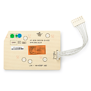 Placa Interface para Maquina de Lavar Electrolux / Continental Codigo: 64500135