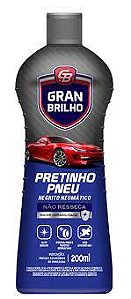 Pretinho Pneu Gran Brilho