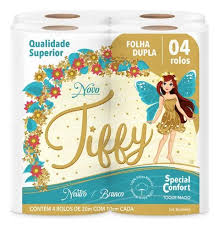 Papel Higiênico Tiffy 4 unidades