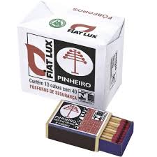 Fósforo Fiat Lux Pinheiro c/ 10 Caixas