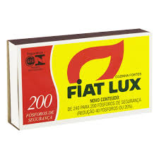 Fosforo Fiat Lux Coz Fortes 200 Palitos