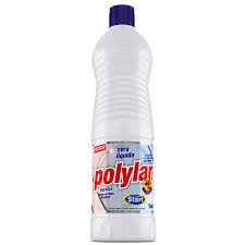 Cera líquida perfumada para pisos 750ml - POLYLAR INCOLOR