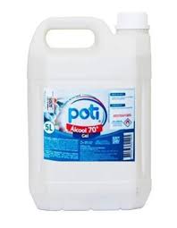 Alcool Líquido 70% 5l Poti