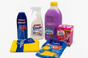 Kit de Limpeza Banheiro Brilhando