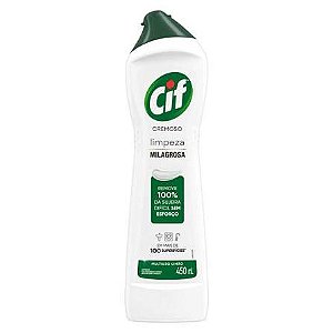 CIF Cremoso Limpreza Milagrosa Limão para casa 450ml