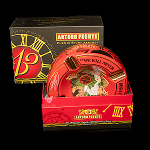 Cinzeiro Arturo Fuente Vermelho Edição Limitada