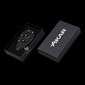Cortador XIKAR Xi1 Lâmina Dupla Alumínio Preto
