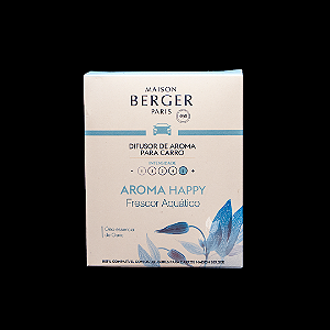 Refil Difusor de Aroma para Carro Aroma Happy Maison Berger