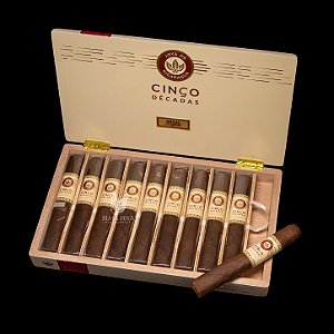 Joya de Nicaragua Cinco Decadas Fundador Prensado - Caixa C/ 10 unid