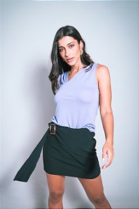 Saia Fivela Transpassada Canelada