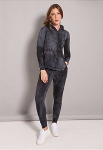 Calça de Algodão Jogger Feminina Tye Dye Bella