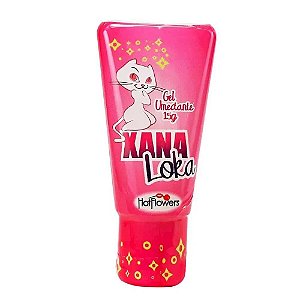 Xana Loka Gel Excitante Lubrificante Feminino Vibrações - 15g  - Hot Flowers