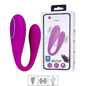 Vibrador de Casal com 12 Modos de Vibração Controlado por APP via Bluetooth - PRETTY LOVE AUGUST