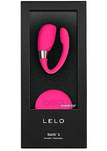 Vibrador p/ casal LELO TIANI 3 recarregável - CERISE -