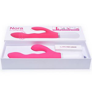 Vibrador NORA Rabbit - Controle APP Conexão Bluetooth - ORIGINAL LOVENSE