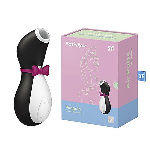 SATISFYER PRO PENGUIN / PINGUIM- Estimulador de Clitóris LUXO com Ondas de Succção