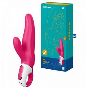 SATISFYER MR. RABBIT - Vibrador Mister Rabbit com Estimulação de Clitóris e Ponto G Recarregável