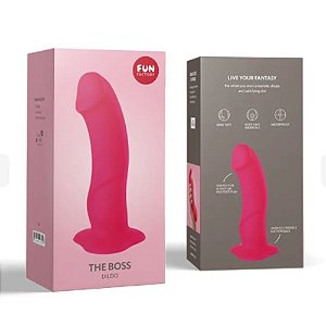 PÊNIS EM SILICONE THE BOSS DILDO FUN FACTORY