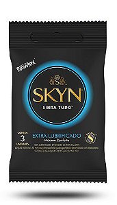 Preservativo / Camisinha Blowtex SKYN (EXTRA LUBRIFICADO)  3 Unid