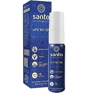 UH! LÁ LÁ! Gel Causa Ereção Masculina Extratos de Castanha da Índia - 15g Santo